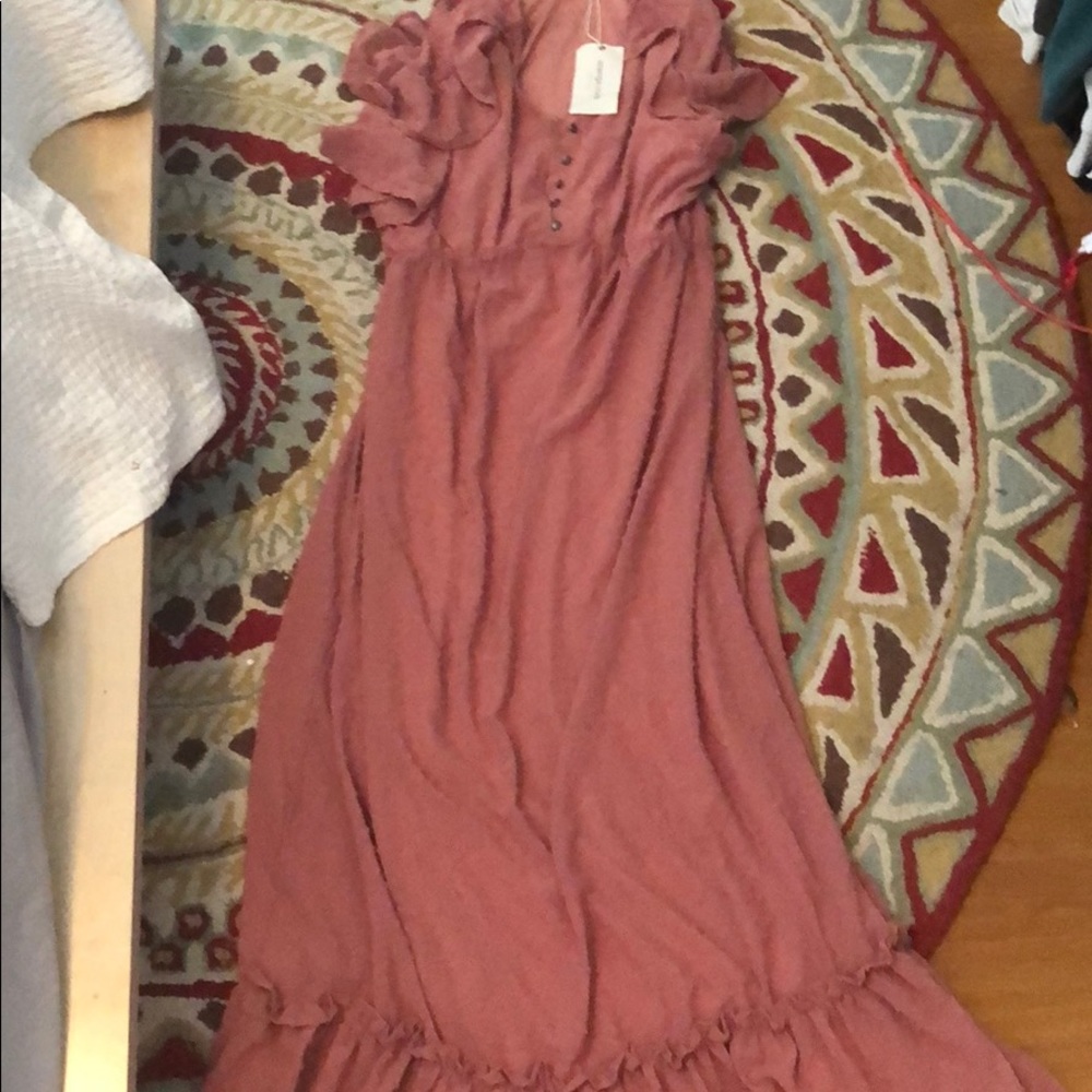 Orange Creek boho maxi